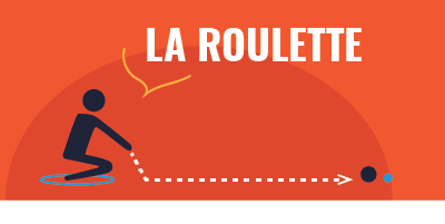 La roulette à la pétanque